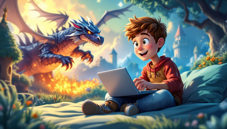 Alex und das magische Videospiel