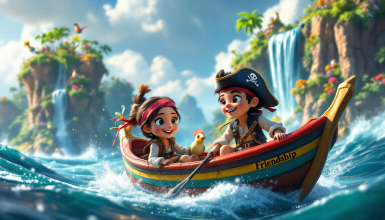Die Piratenzwillinge Lina und Lukas und der Schatz der Harmonie