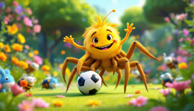 Timmy Tausendfüßler und das große Fußballspiel
