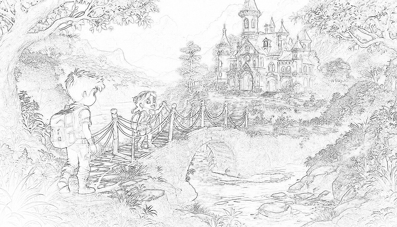 Die Brücke zur Insel der Freundschaft