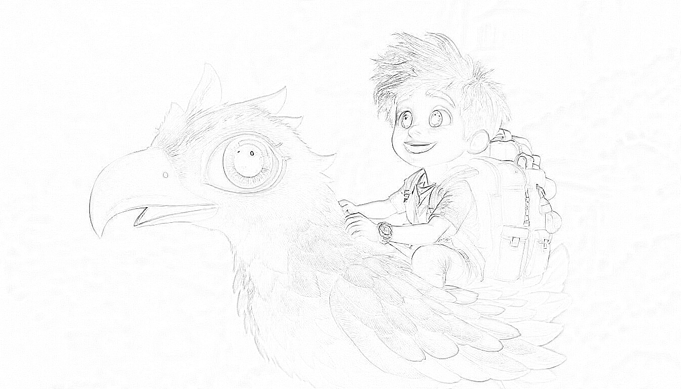 Der junge Entdecker Tom reist um die Welt