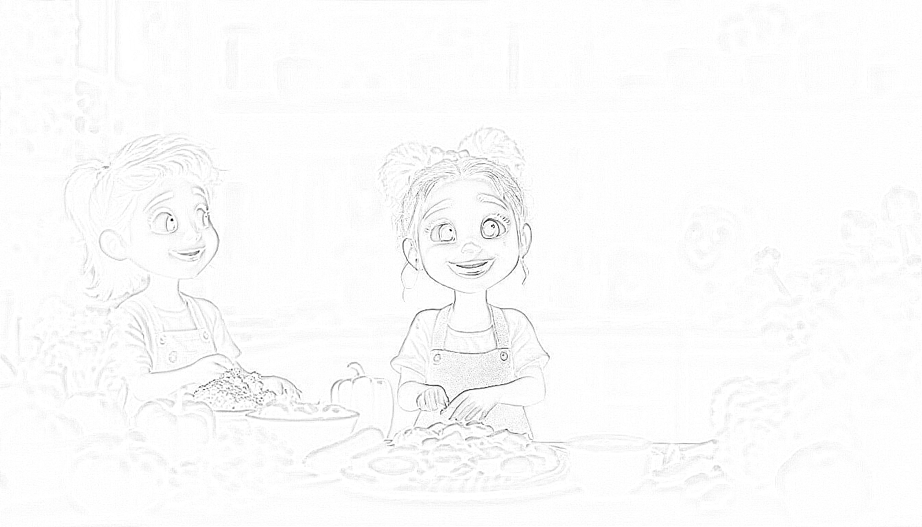 Sara und die bunten Gemüse-Revolution