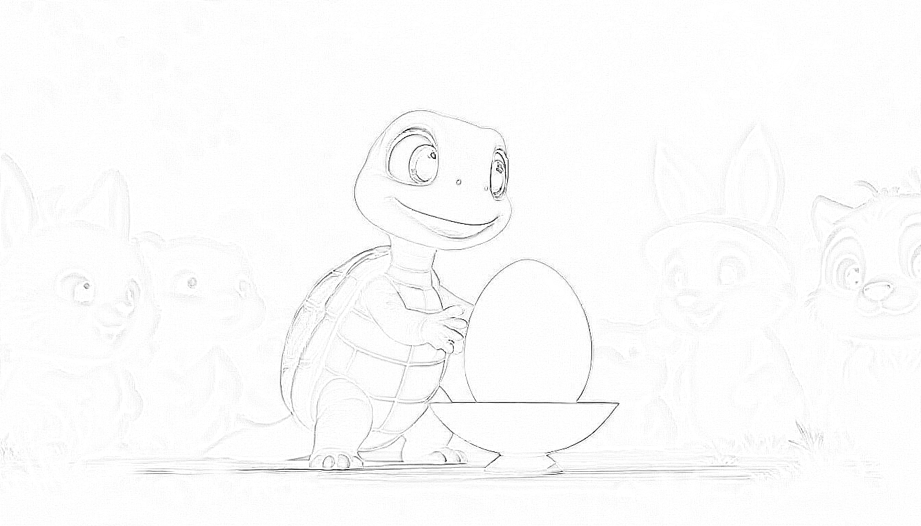 Tilda, die langsamste Schildkröte der Schule