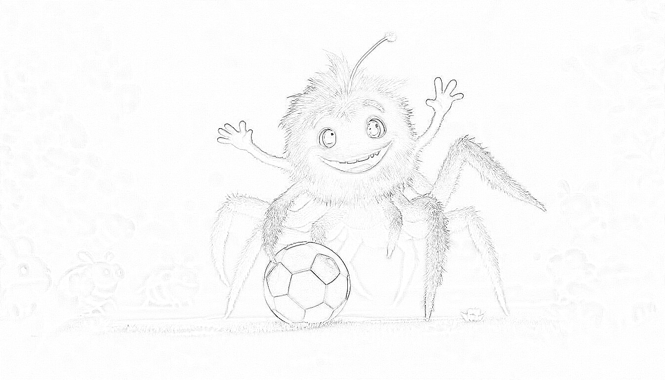 Timmy Tausendfüßler und das große Fußballspiel